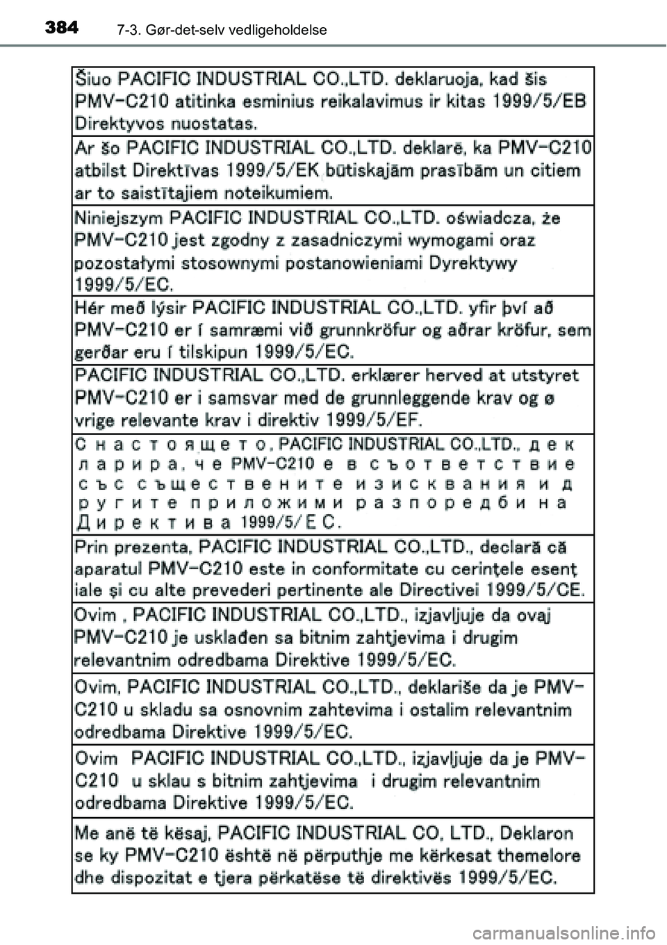 TOYOTA YARIS HATCHBACK 2015  Brugsanvisning (in Danish) 3847-3. Gør-det-selv vedligeholdelse 