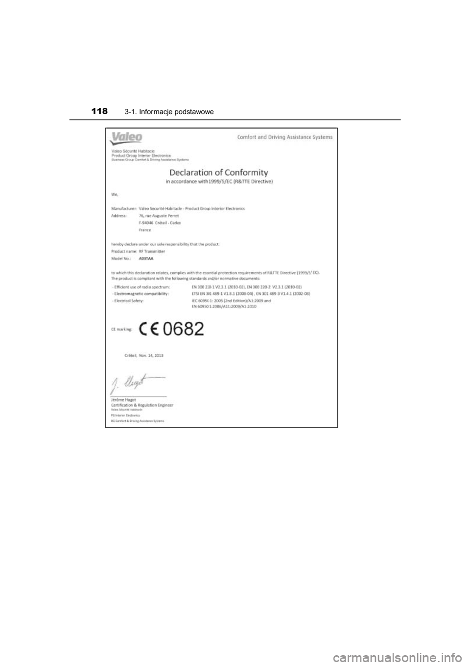 TOYOTA YARIS HYBRID 2015  Instrukcja obsługi (in Polish) 1183-1. Informacje podstawowe
15 YARIS HV OM52F30E  4/14/15  3:00 PM  Page 118    (Black plate) 
