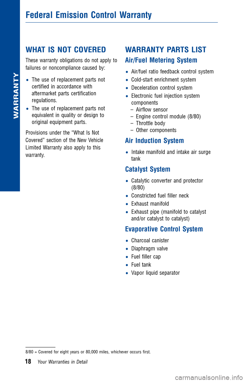 TOYOTA LAND CRUISER 2014 J200 Warranty And Maintenance Guide JOBNAME: 1491133-2014-lndWG-E PAGE: 18 SESS: 11 OUTPUT: Fri Jul 12 10:06:01 2013 
/tweddle/toyota/sched-maint/1491133-en-lnd/wg
WHAT IS NOT COVERED
These warranty obligations do not apply to 
failures