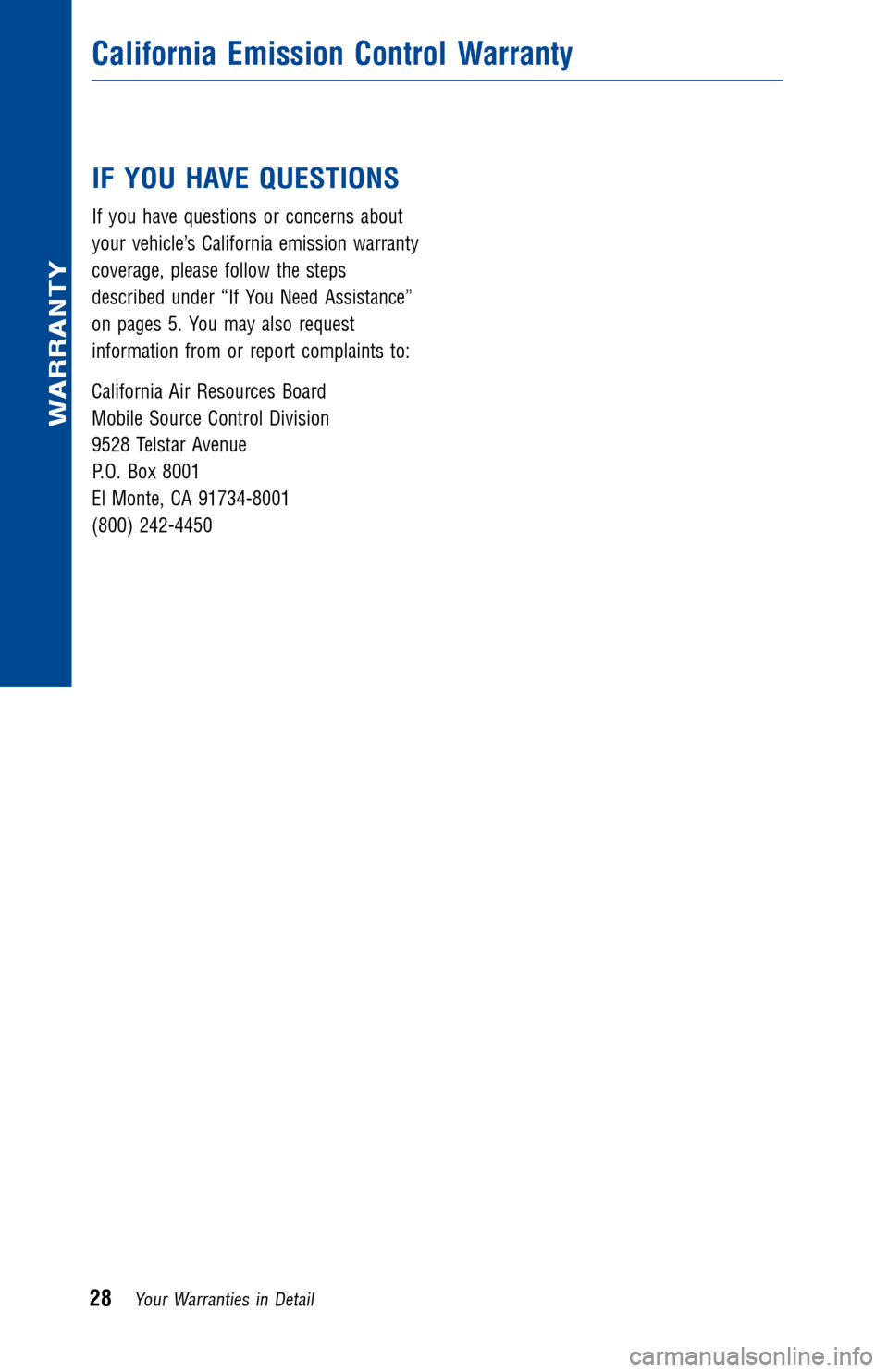 TOYOTA LAND CRUISER 2014 J200 Warranty And Maintenance Guide JOBNAME: 1491133-2014-lndWG-E PAGE: 28 SESS: 11 OUTPUT: Fri Jul 12 10:06:01 2013 
/tweddle/toyota/sched-maint/1491133-en-lnd/wg
IF YOU HAVE QUESTIONS
If you have questions or concerns about 
your vehi