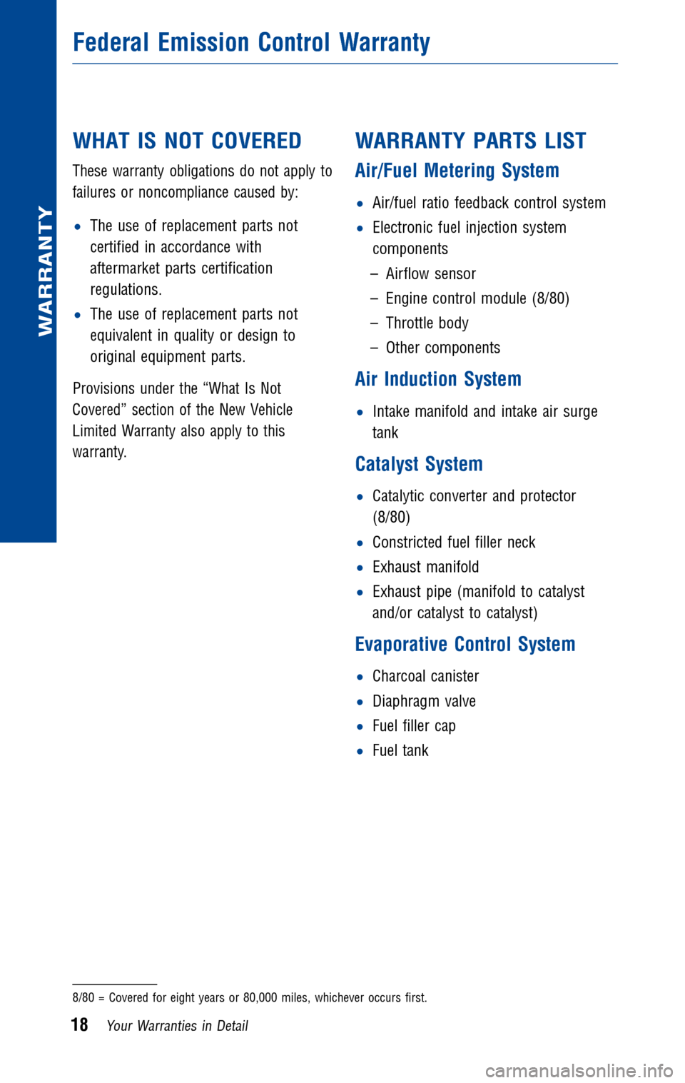 TOYOTA PRIUS 2010 3.G Warranty And Maintenance Guide 