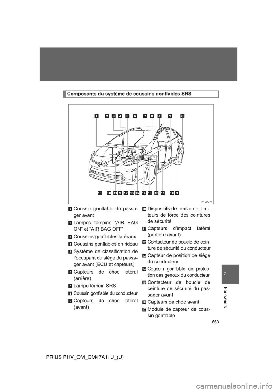 TOYOTA PRIUS PLUG-IN HYBRID 2015 1.G Owners Manual 663
7
For owners
PRIUS PHV_OM_OM47A11U_(U) 
