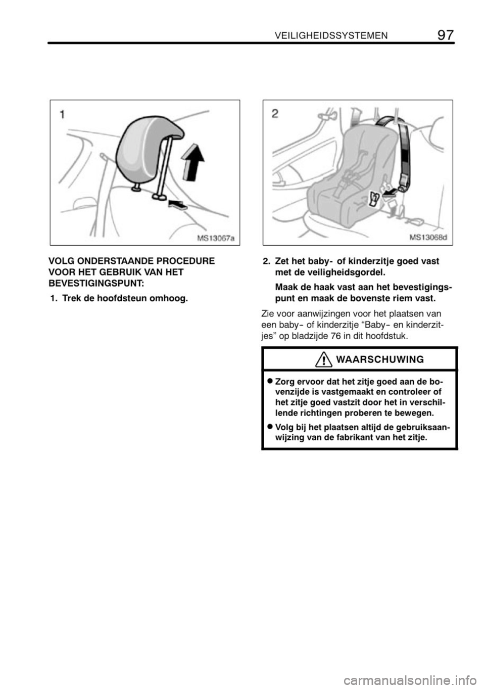TOYOTA AYGO 2008  Instructieboekje (in Dutch) 