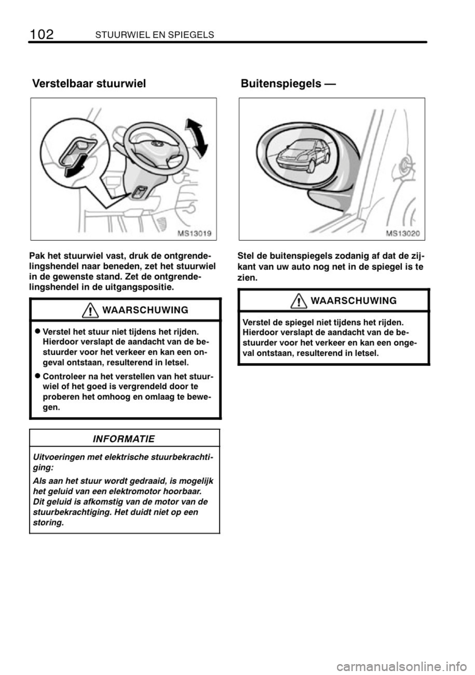 TOYOTA AYGO 2008  Instructieboekje (in Dutch) 