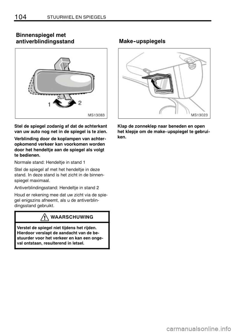 TOYOTA AYGO 2008  Instructieboekje (in Dutch) 