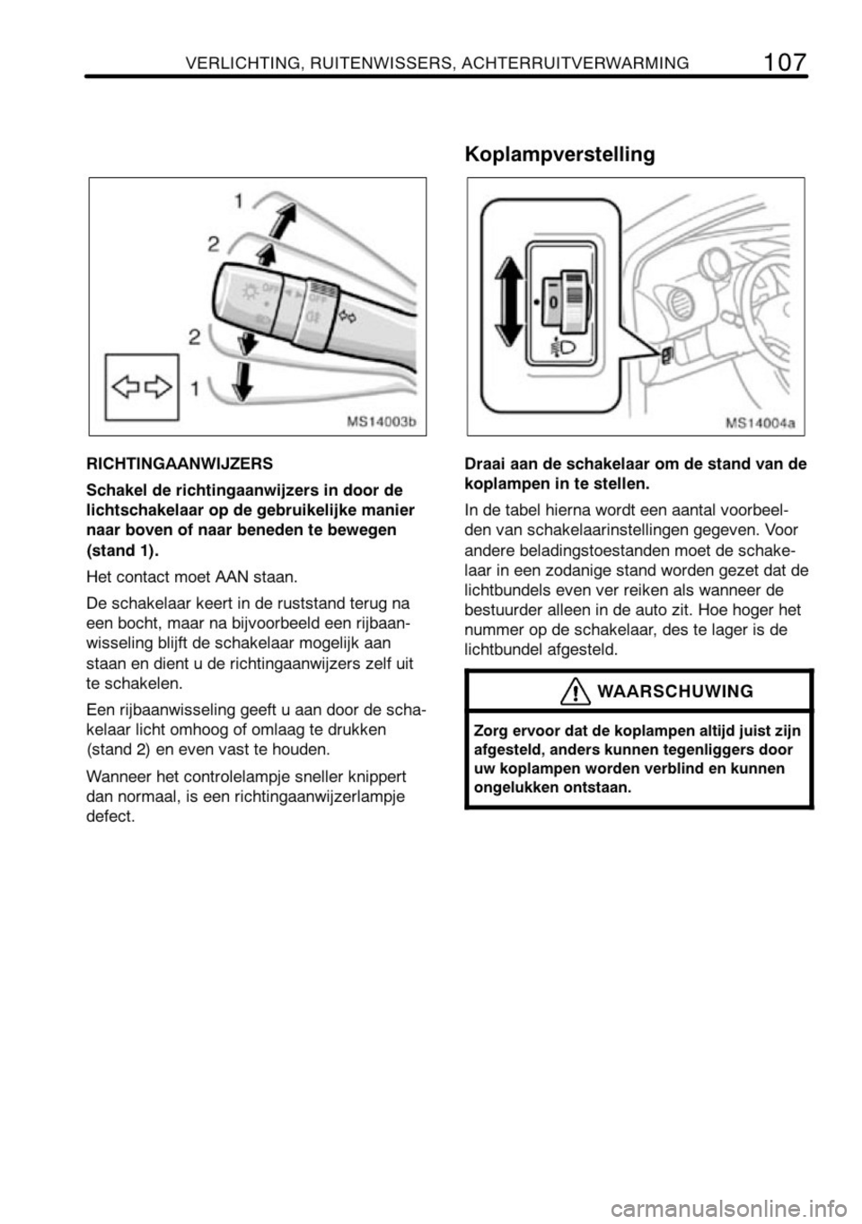 TOYOTA AYGO 2008  Instructieboekje (in Dutch) 