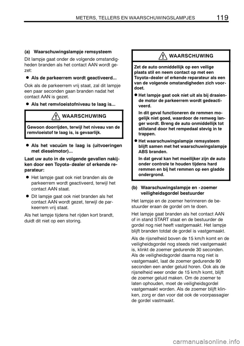 TOYOTA AYGO 2008  Instructieboekje (in Dutch) 