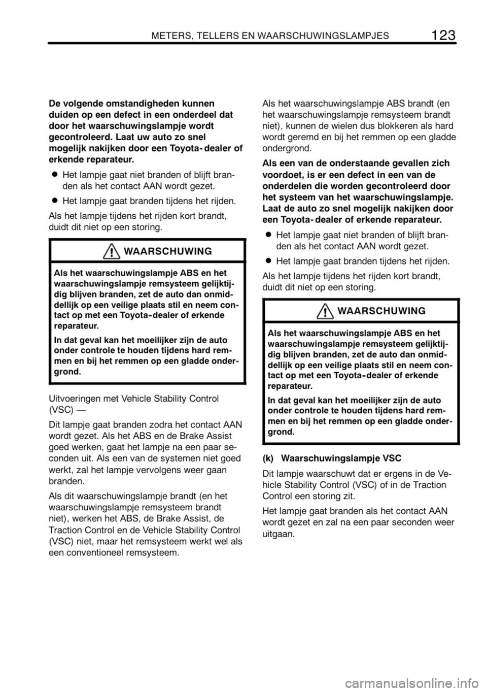 TOYOTA AYGO 2008  Instructieboekje (in Dutch) 