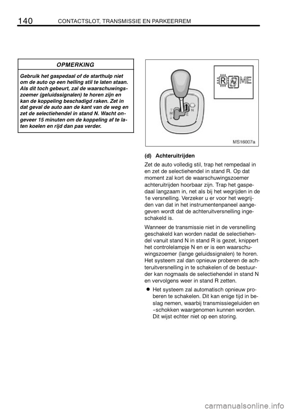 TOYOTA AYGO 2008  Instructieboekje (in Dutch) 