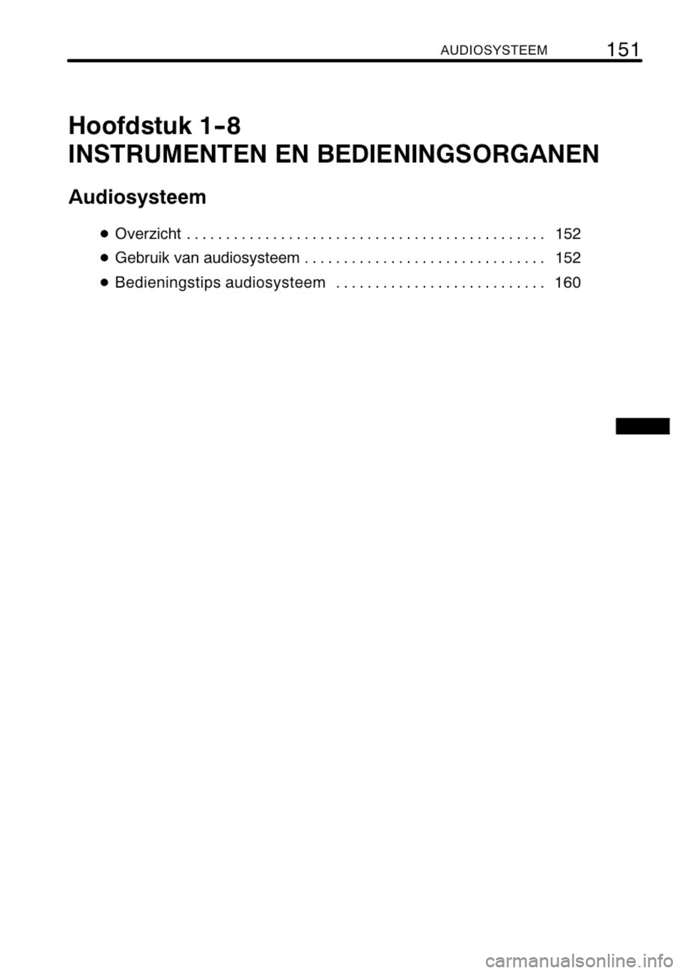 TOYOTA AYGO 2008  Instructieboekje (in Dutch) 