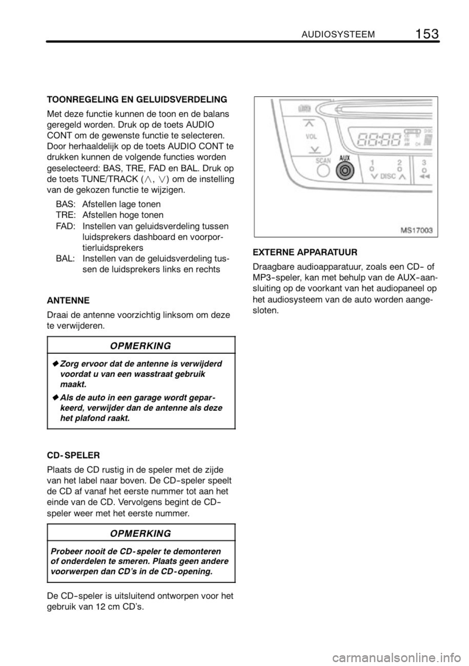 TOYOTA AYGO 2008  Instructieboekje (in Dutch) 