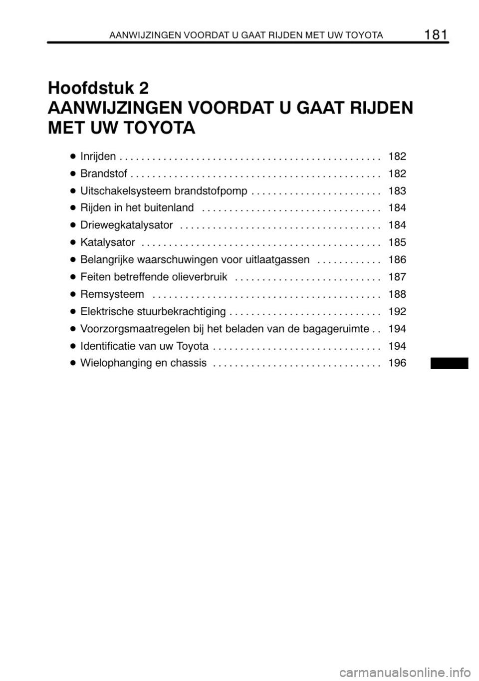 TOYOTA AYGO 2008  Instructieboekje (in Dutch) 