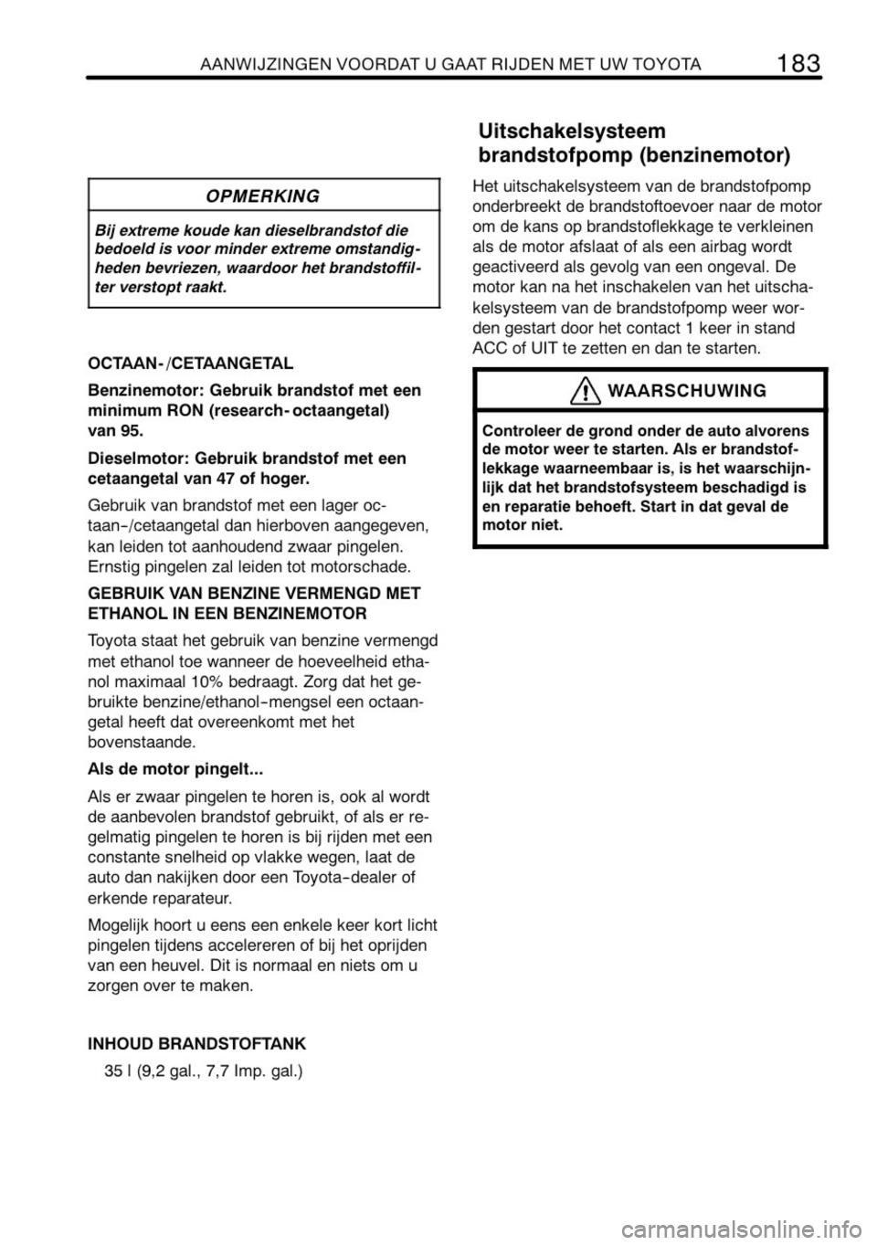 TOYOTA AYGO 2008  Instructieboekje (in Dutch) 