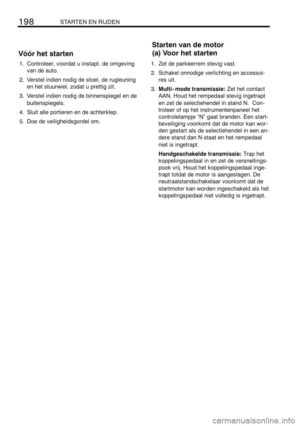 TOYOTA AYGO 2008  Instructieboekje (in Dutch) 