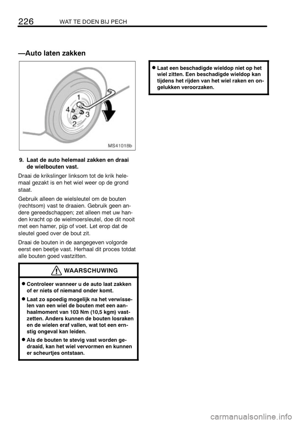 TOYOTA AYGO 2008  Instructieboekje (in Dutch) 