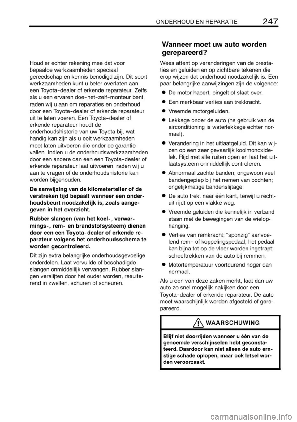 TOYOTA AYGO 2008  Instructieboekje (in Dutch) 