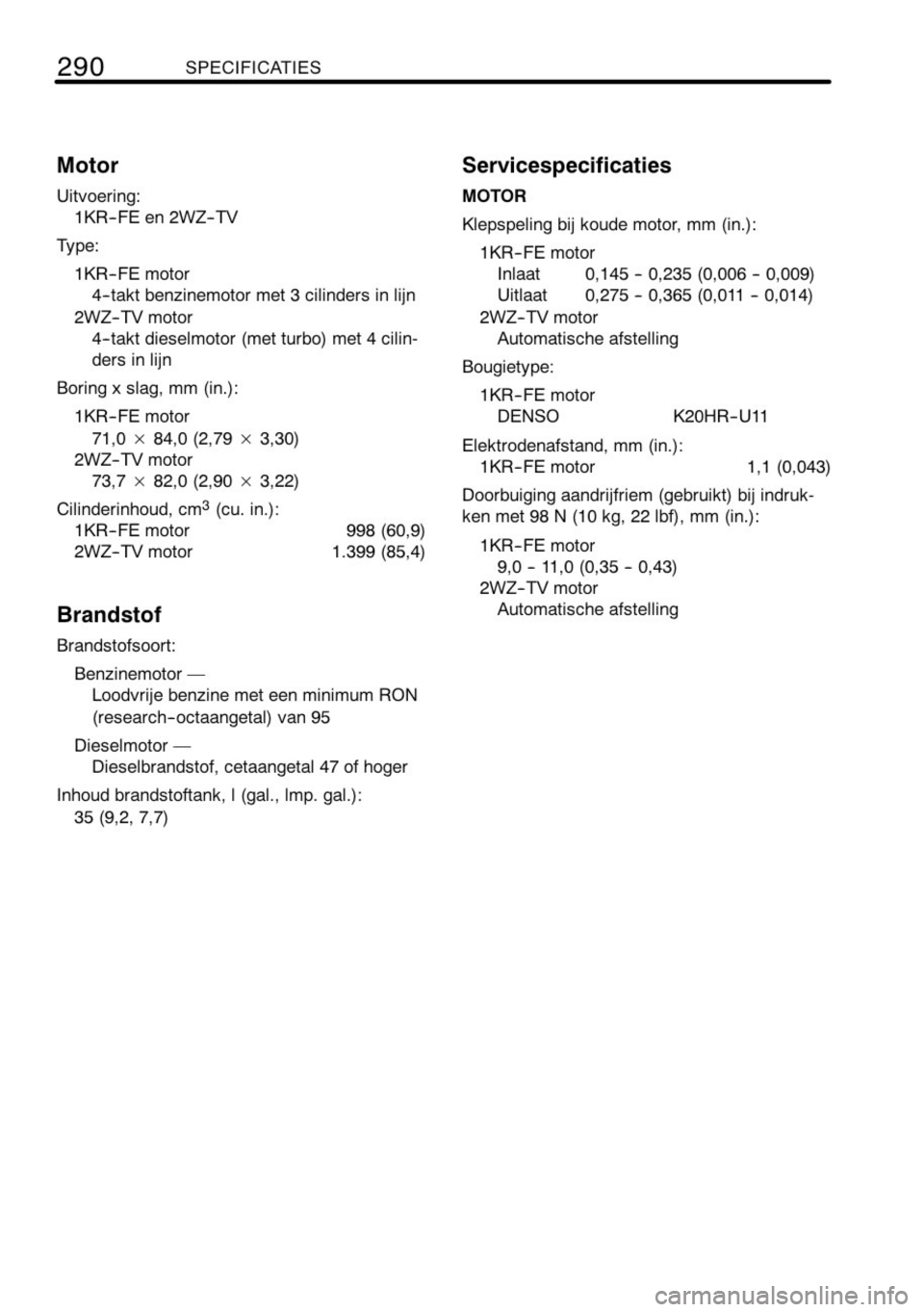 TOYOTA AYGO 2008  Instructieboekje (in Dutch) 