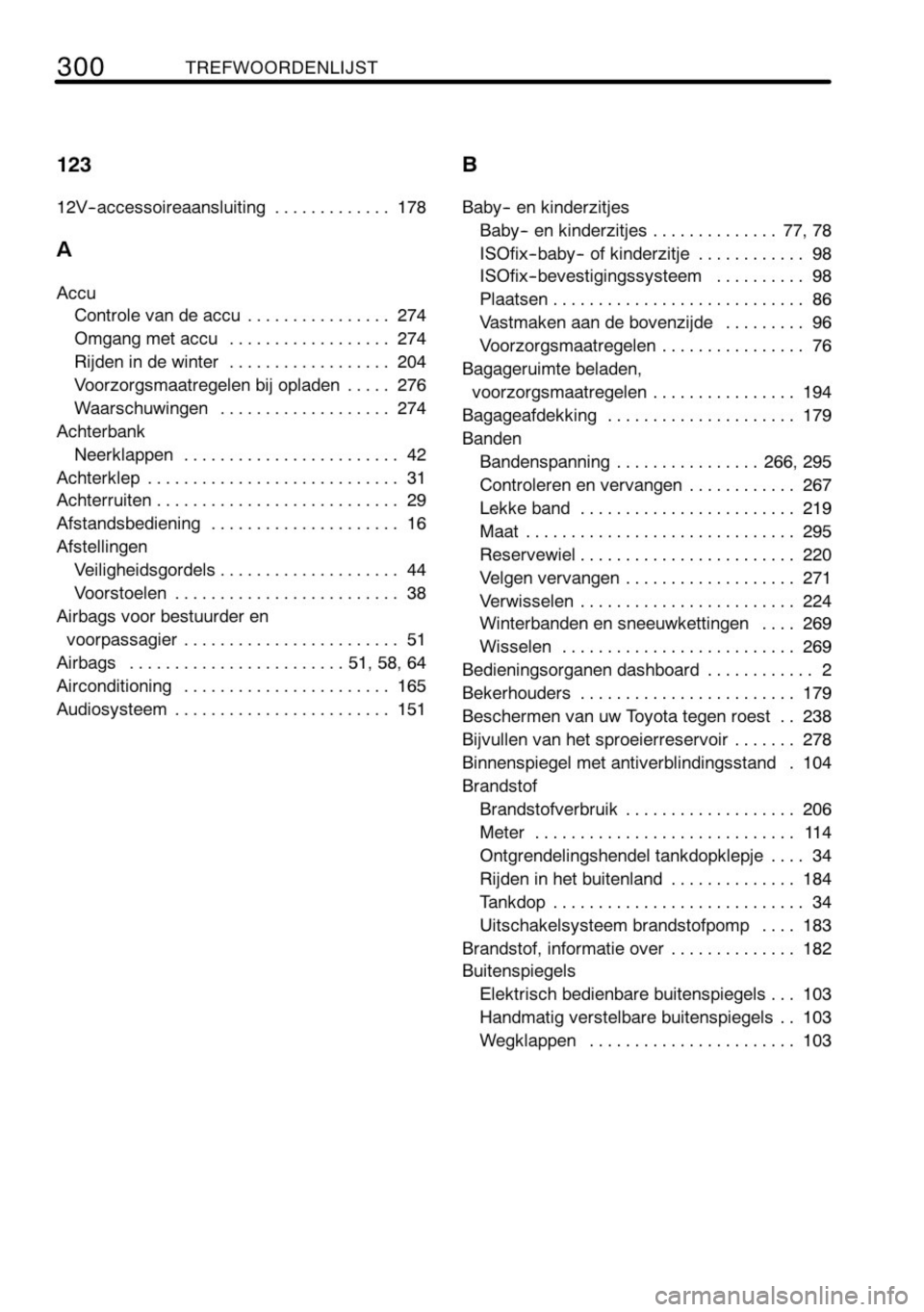 TOYOTA AYGO 2008  Instructieboekje (in Dutch) 