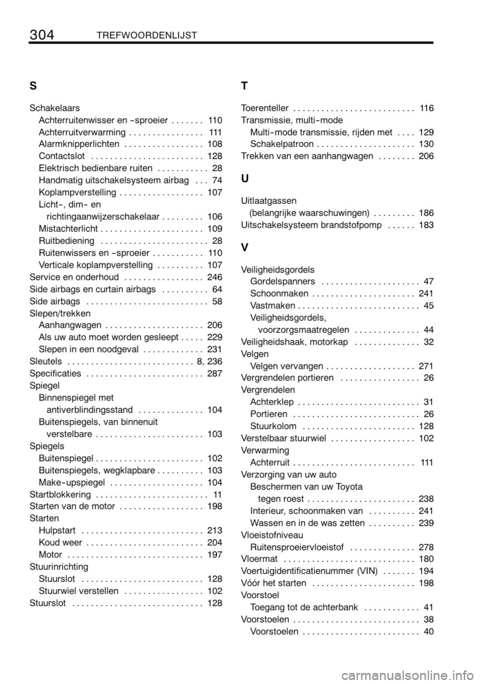 TOYOTA AYGO 2008  Instructieboekje (in Dutch) 