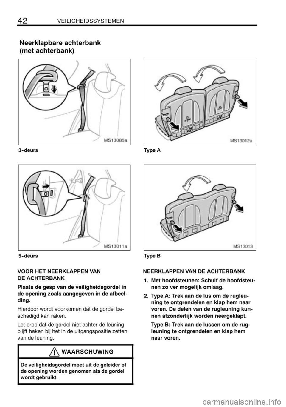 TOYOTA AYGO 2008  Instructieboekje (in Dutch) 