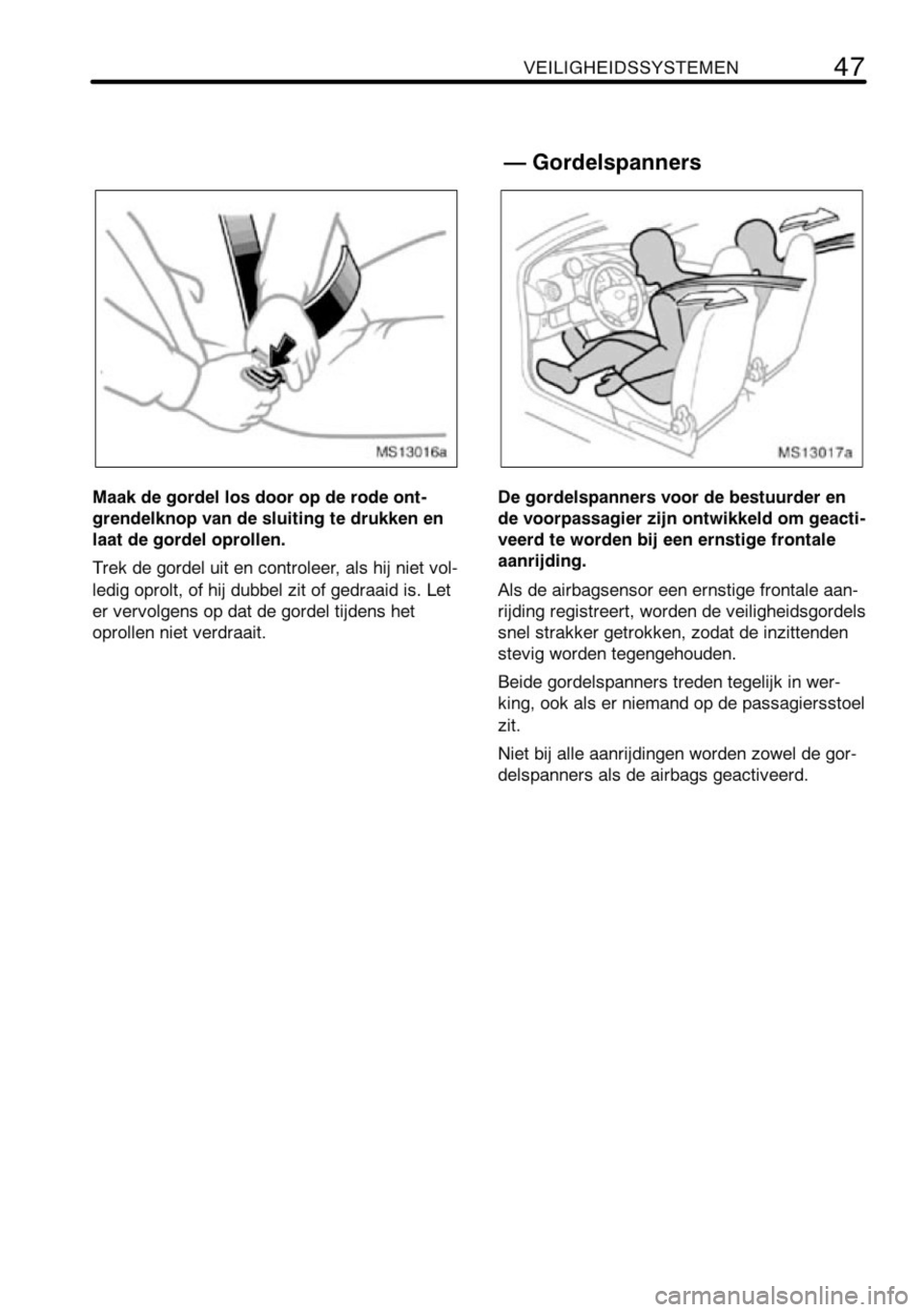 TOYOTA AYGO 2008  Instructieboekje (in Dutch) 
