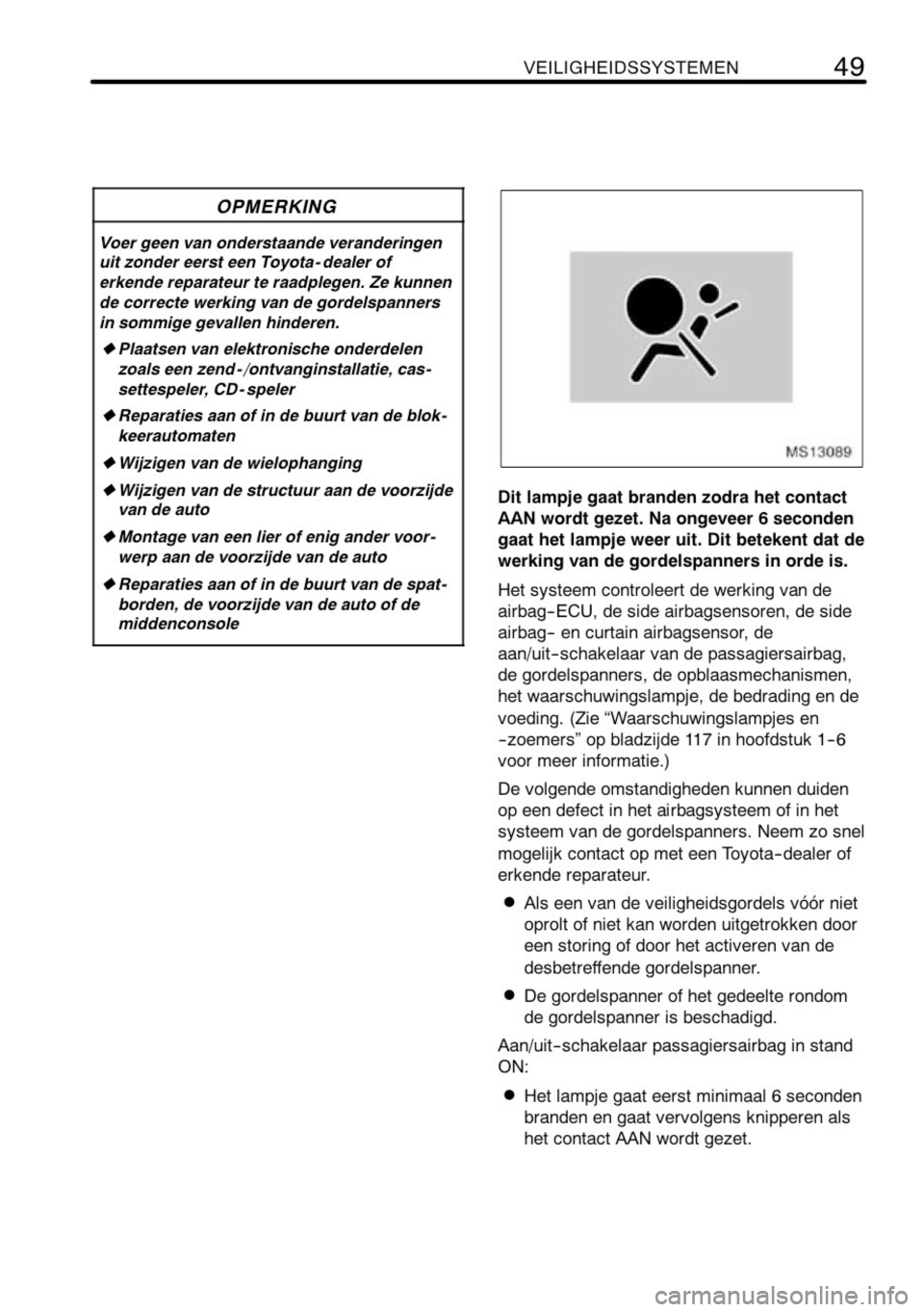 TOYOTA AYGO 2008  Instructieboekje (in Dutch) 