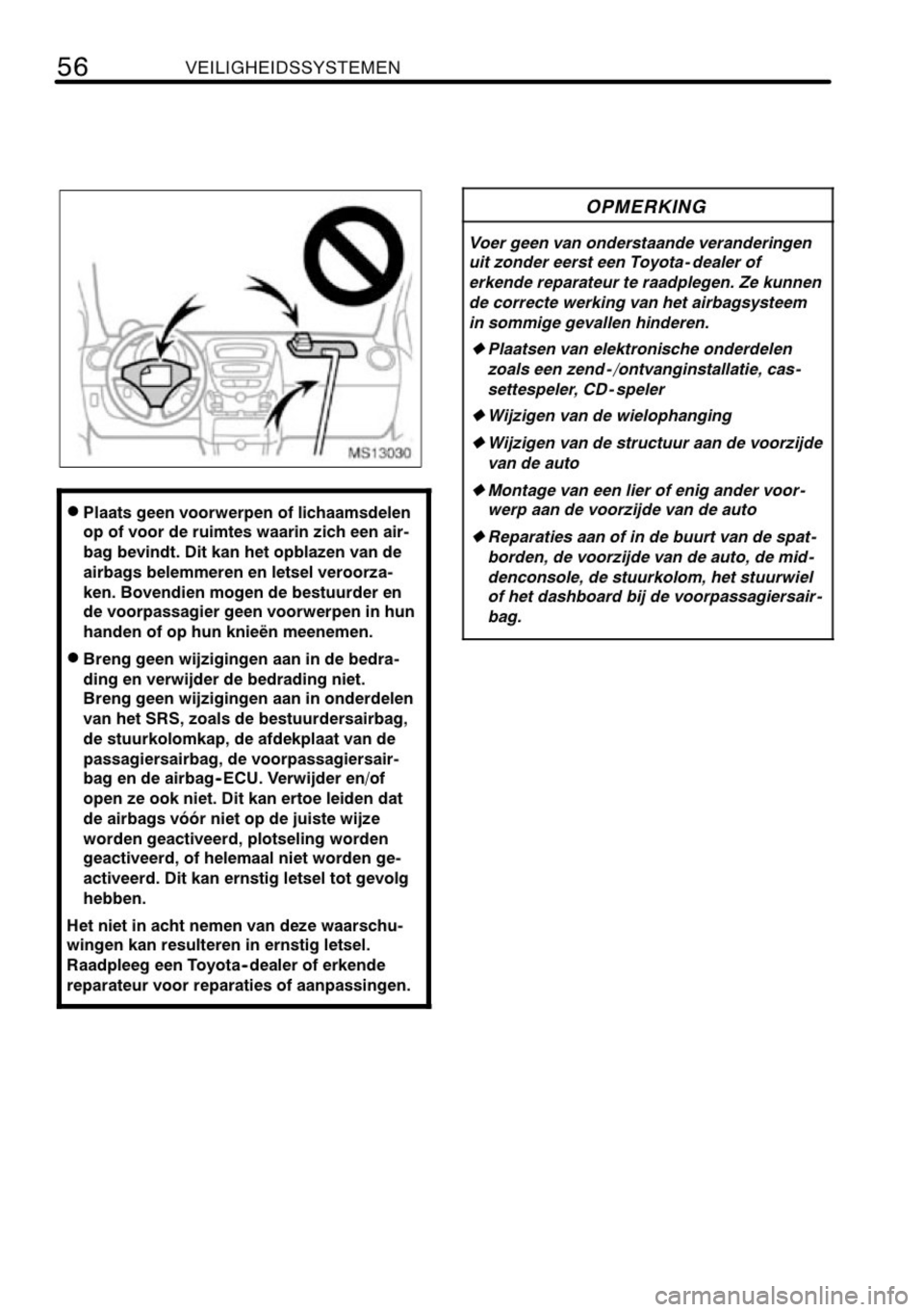 TOYOTA AYGO 2008  Instructieboekje (in Dutch) 