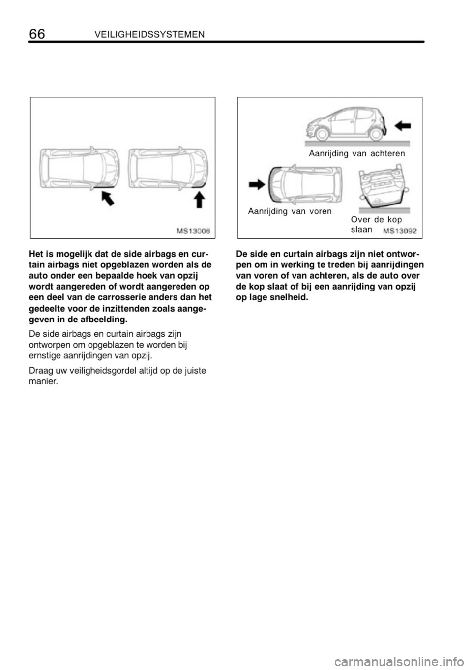 TOYOTA AYGO 2008  Instructieboekje (in Dutch) 