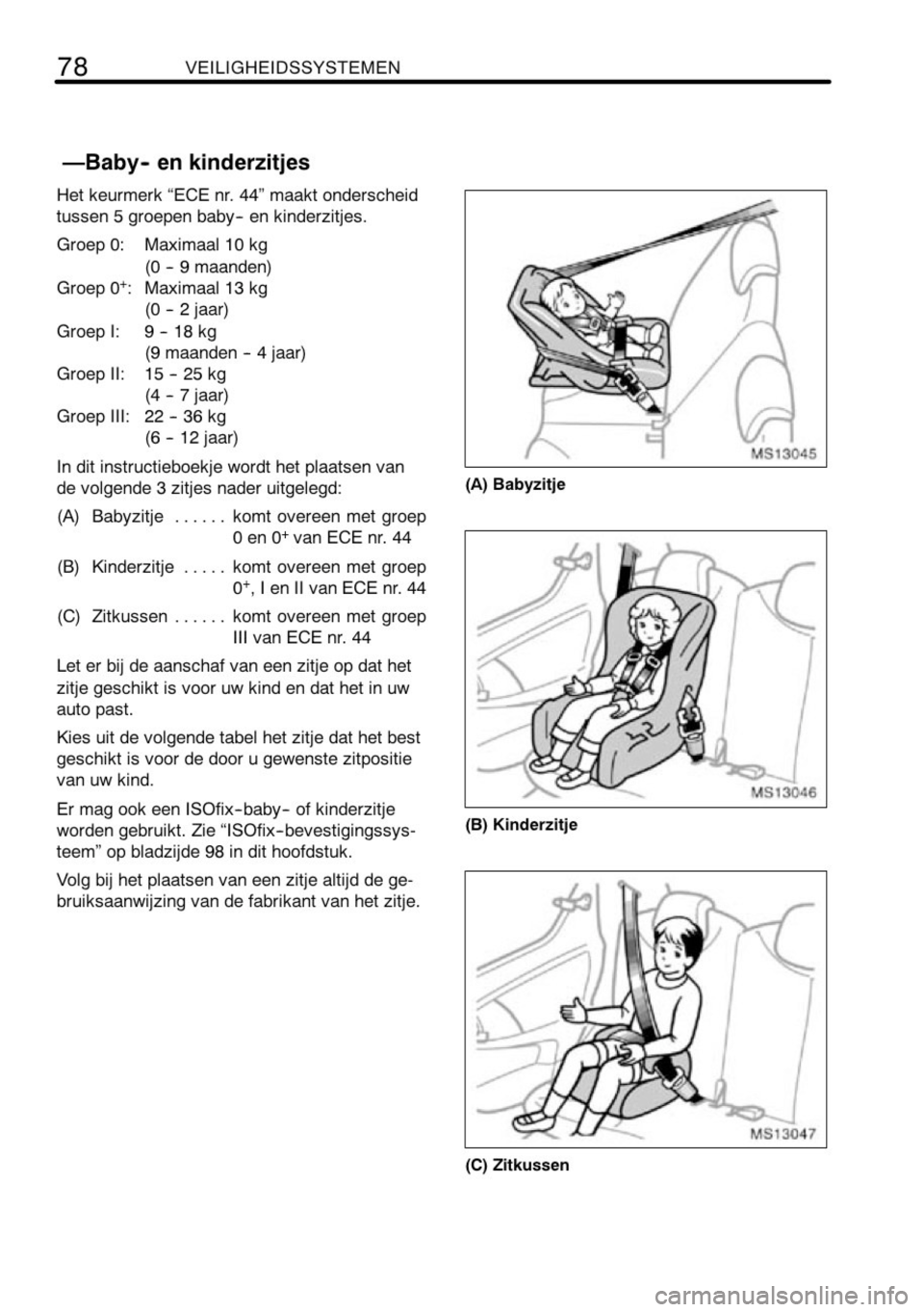 TOYOTA AYGO 2008  Instructieboekje (in Dutch) 