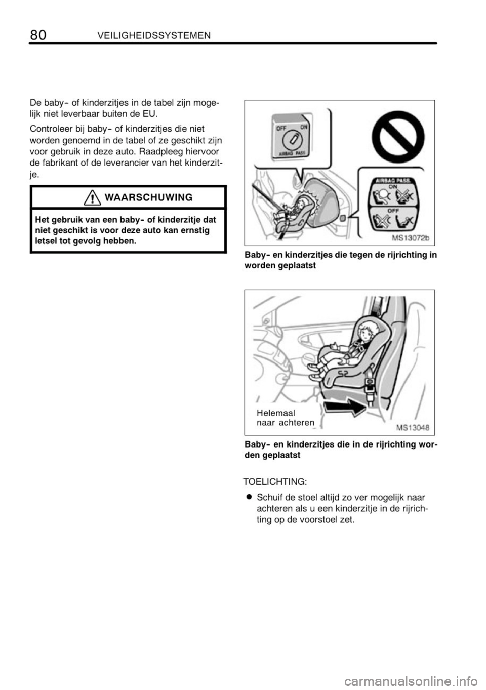 TOYOTA AYGO 2008  Instructieboekje (in Dutch) 