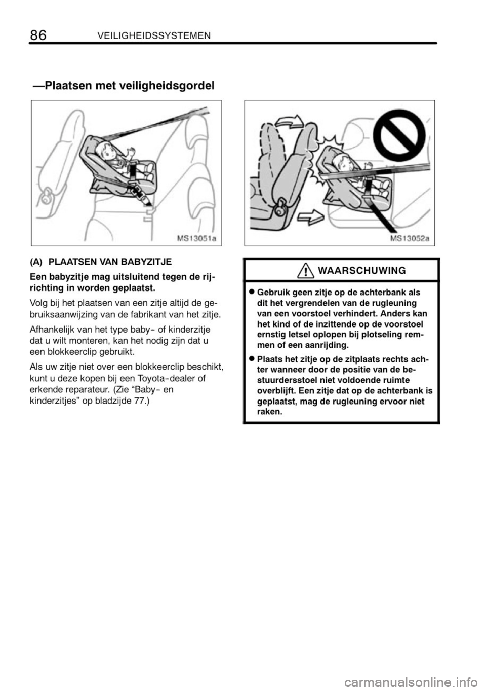 TOYOTA AYGO 2008  Instructieboekje (in Dutch) 
