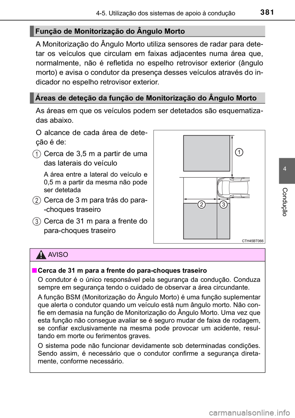 TOYOTA CAMRY 2020  Manual de utilização (in Portuguese) 381������8�W�L�O�L�]�D�o�m�R��G�R�V��V�L�V�W�H�P�D�V��G�H��D�S�R�L�R��j��F�R�Q�G�X�o�m�R
�
�&�R�Q�G�X�o�m�R
�$��0�R�Q�L�W�R�U�L�]�D�o�m�R��G�R��