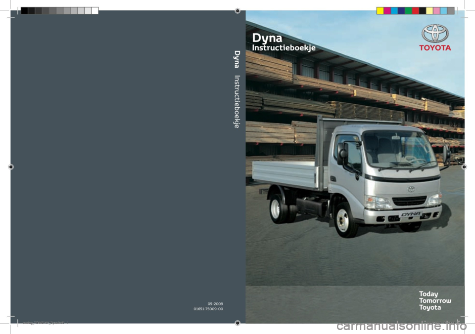 TOYOTA DYNA 2013  Instructieboekje (in Dutch) 