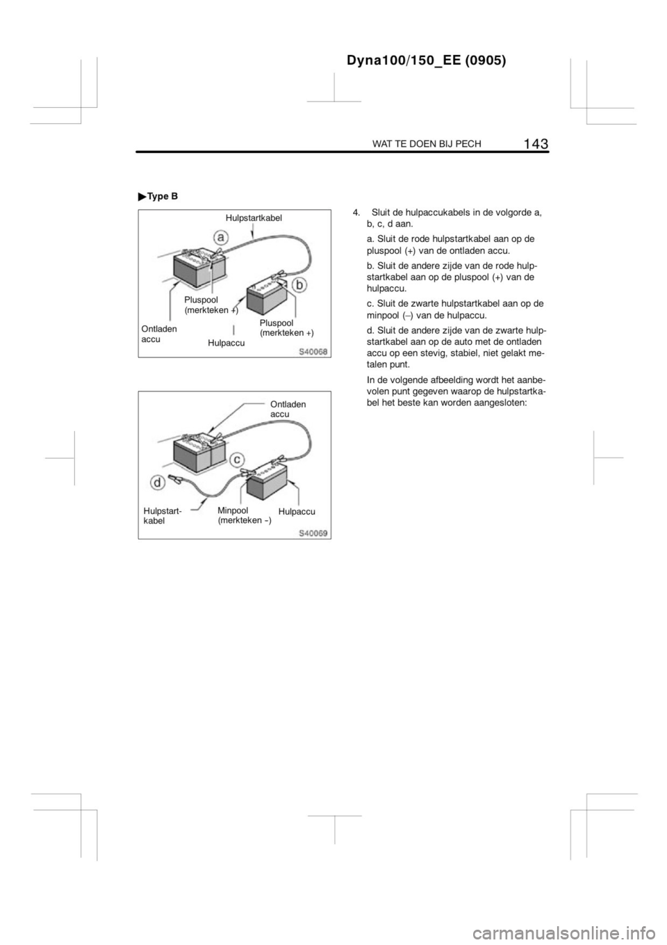 TOYOTA DYNA 2013  Instructieboekje (in Dutch) 