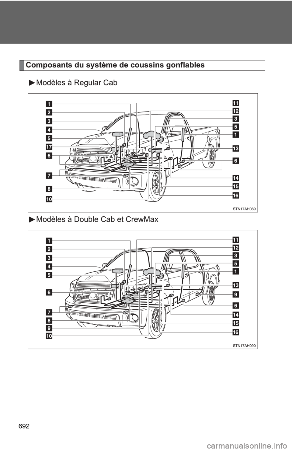 TOYOTA TUNDRA 2011 2.G Owners Manual 692 