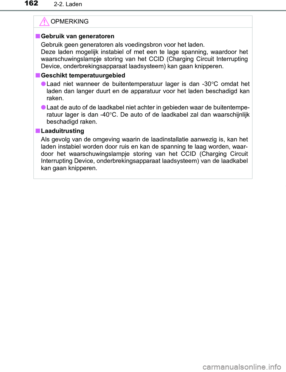 TOYOTA PRIUS PLUG-IN HYBRID 2016 Instructieboekje (in Dutch) 1622-2. Laden
PRIUS PHV_OM_OM47A89E_(EE)
OPMERKING
■Gebruik van generatoren
<002a0048004500550058004c004e0003004a0048004800510003004a004800510048005500440057005200550048005100030044004f0056000300590 TOYOTA PRIUS PLUG-IN HYBRID 2016 Instructieboekje (in Dutch) 1622-2. Laden
PRIUS PHV_OM_OM47A89E_(EE)
OPMERKING
■Gebruik van generatoren
<002a0048004500550058004c004e0003004a0048004800510003004a004800510048005500440057005200550048005100030044004f0056000300590