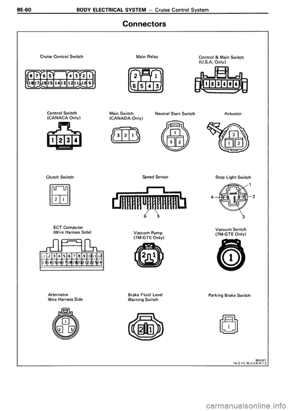 TOYOTA SUPRA 1990 3.G Workshop Manual 