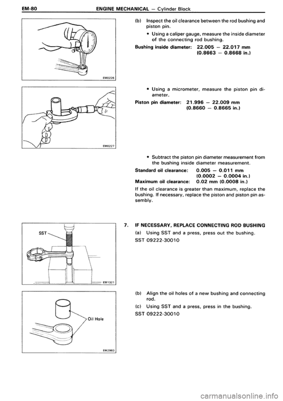 TOYOTA SUPRA 1990 3.G Workshop Manual 