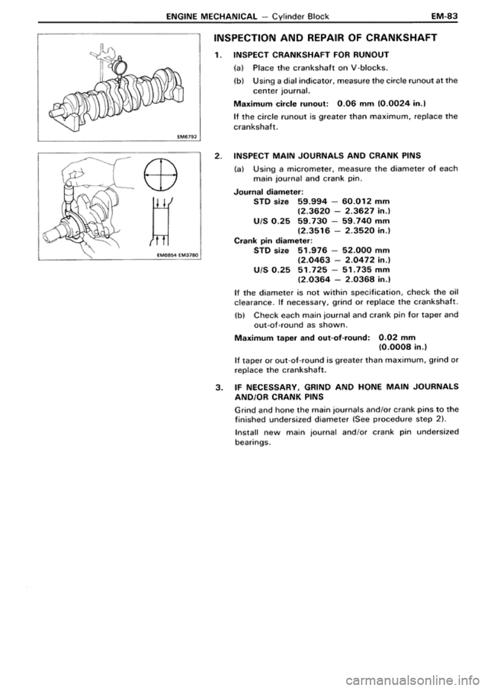 TOYOTA SUPRA 1990 3.G Workshop Manual 