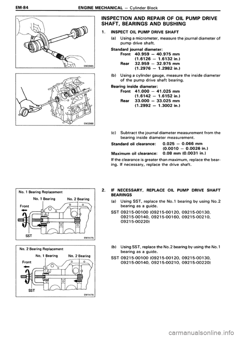 TOYOTA SUPRA 1990 3.G Workshop Manual 