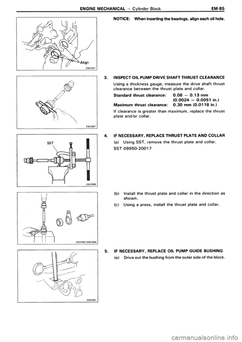 TOYOTA SUPRA 1990 3.G Workshop Manual 