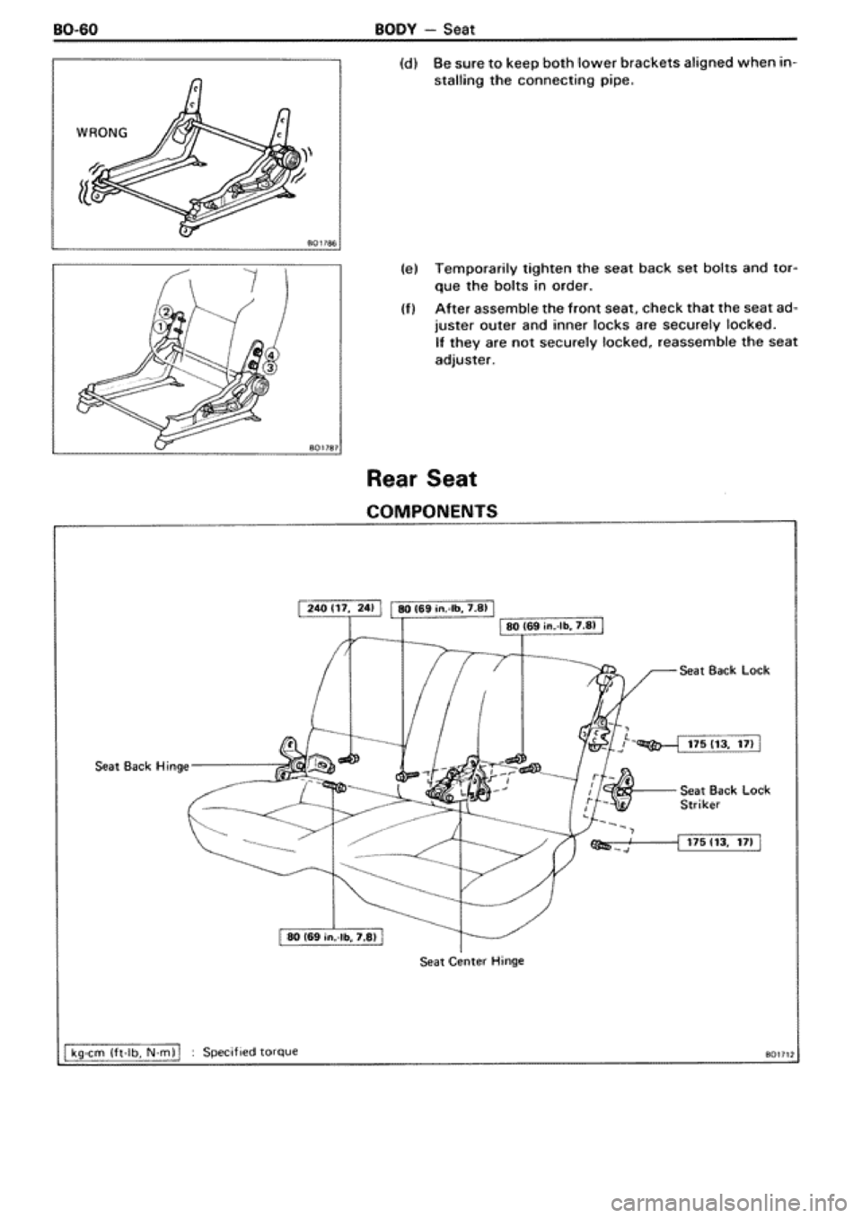 TOYOTA SUPRA 1990 3.G Workshop Manual 