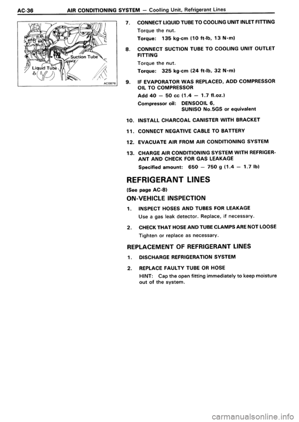 TOYOTA SUPRA 1990 3.G Workshop Manual 