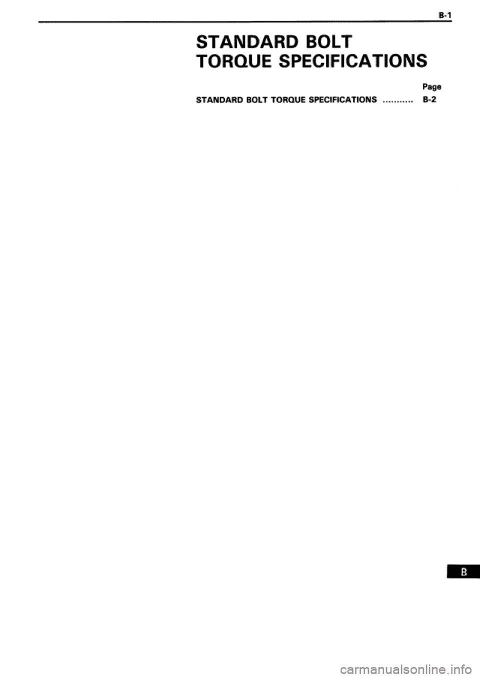 TOYOTA SUPRA 1990 3.G Workshop Manual 