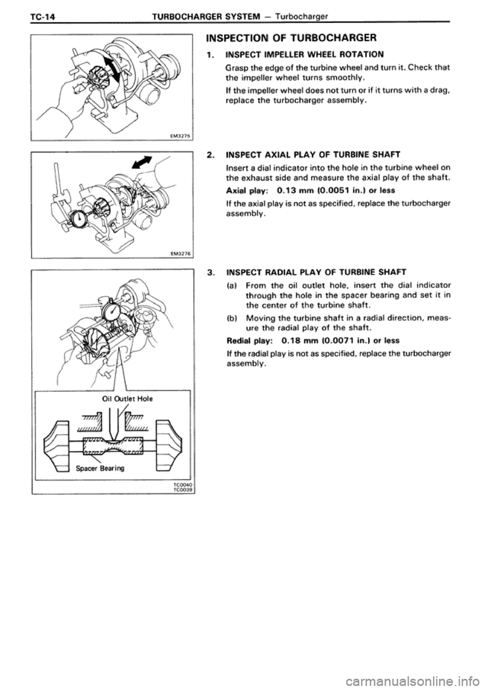 TOYOTA SUPRA 1990 3.G Workshop Manual 