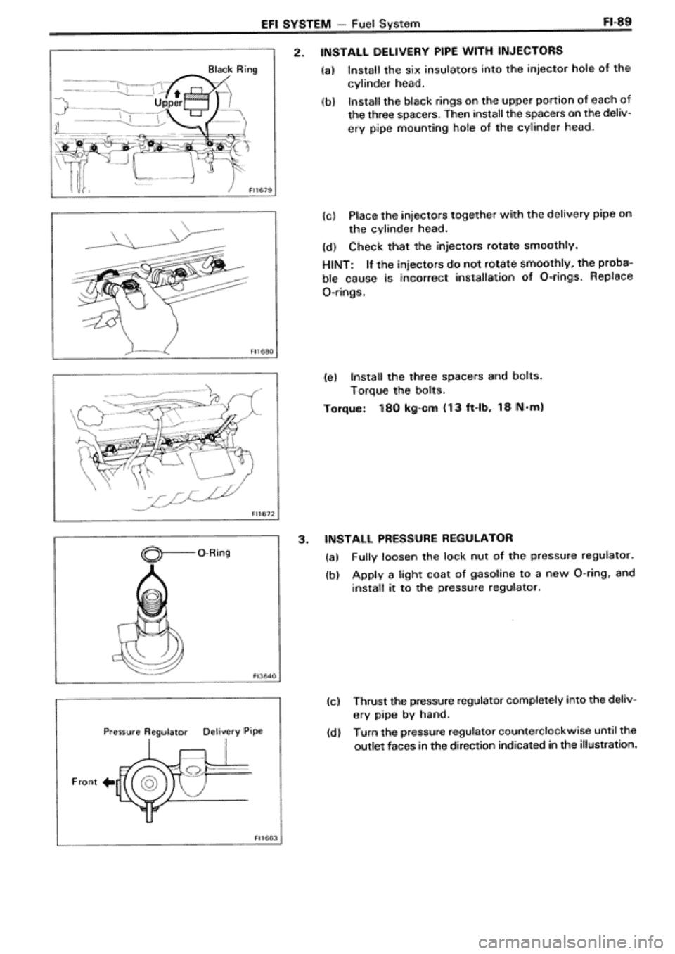 TOYOTA SUPRA 1990 3.G Workshop Manual 