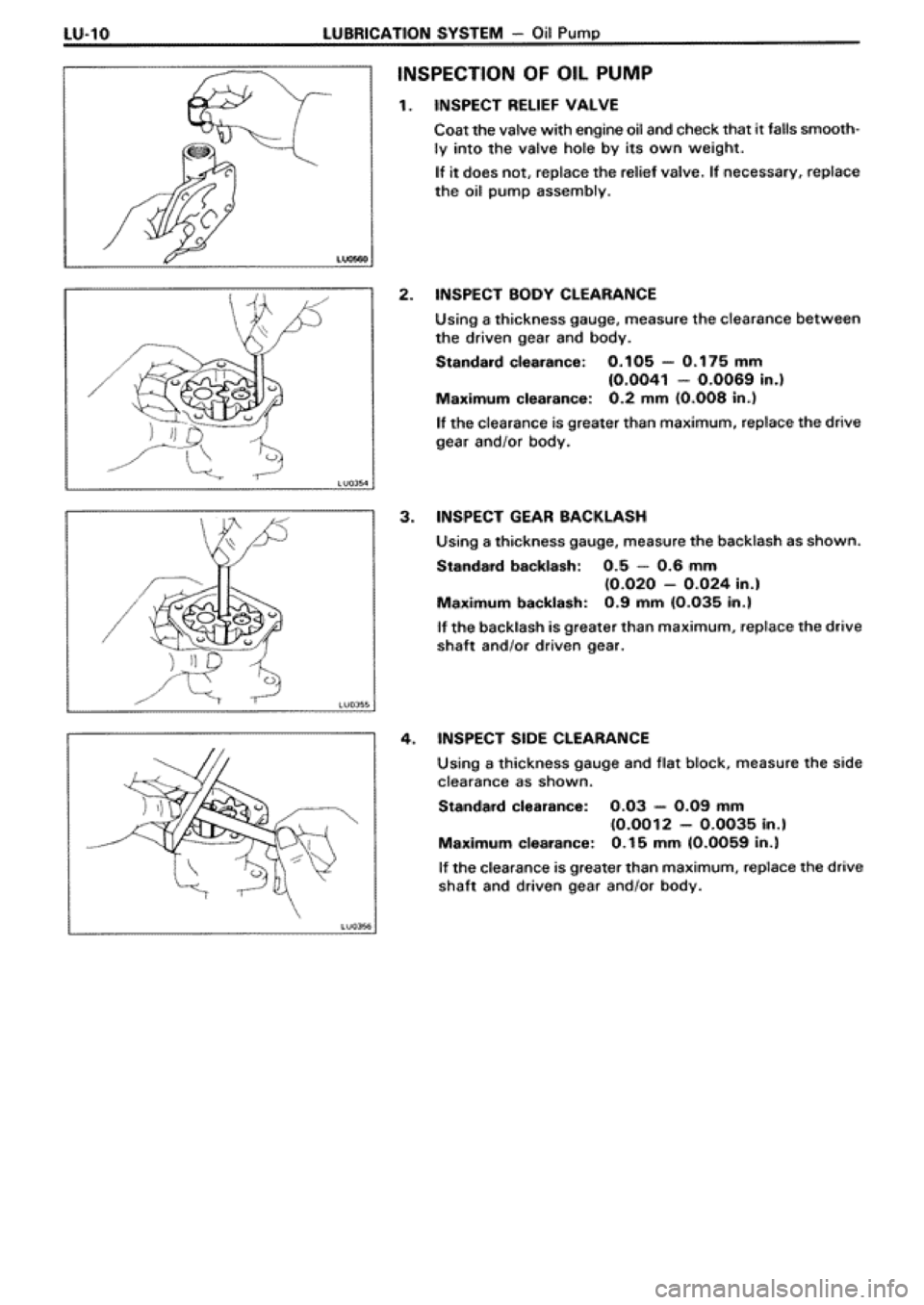 TOYOTA SUPRA 1990 3.G Workshop Manual 