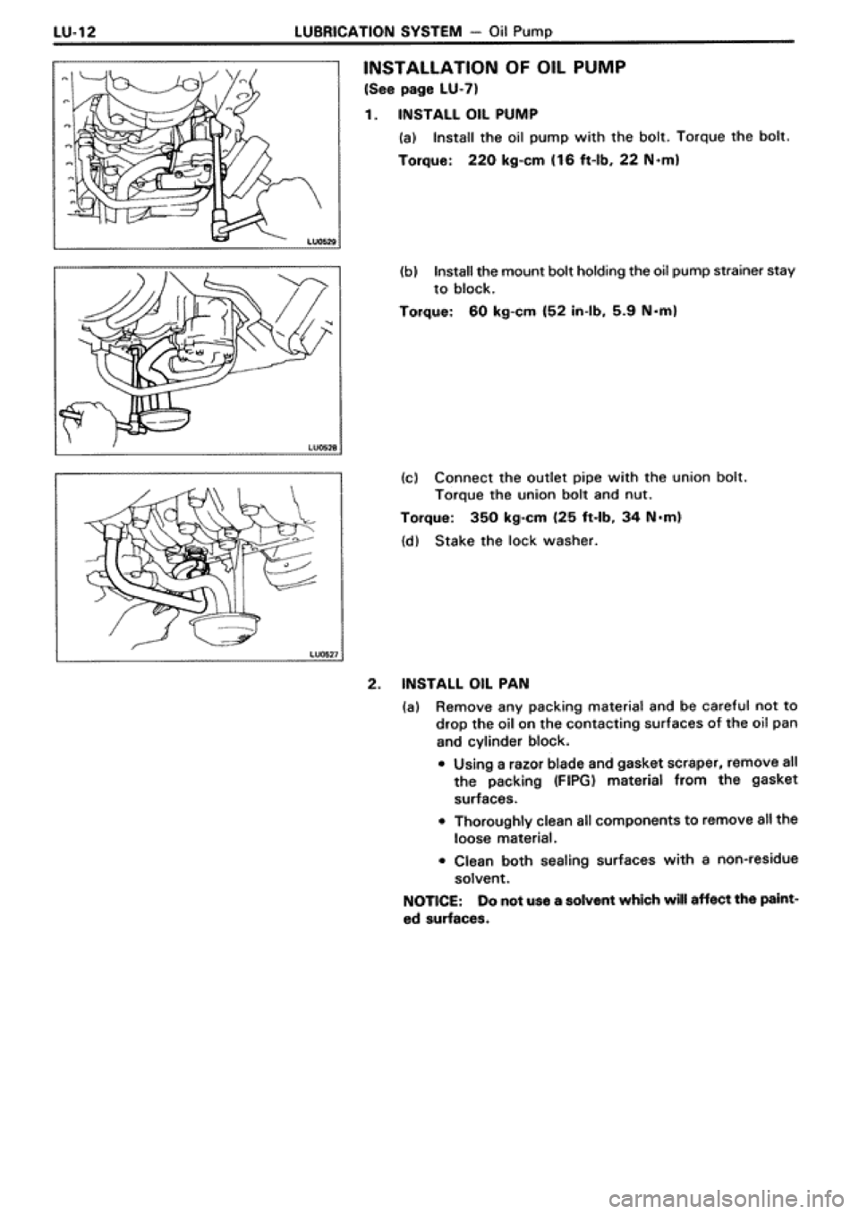 TOYOTA SUPRA 1990 3.G Workshop Manual 