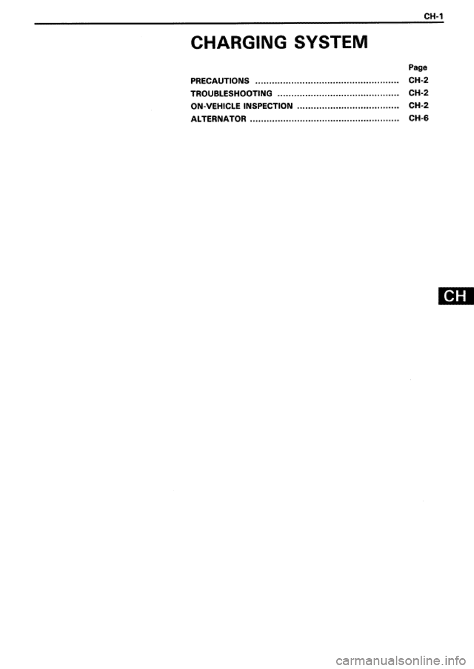 TOYOTA SUPRA 1990 3.G Workshop Manual 