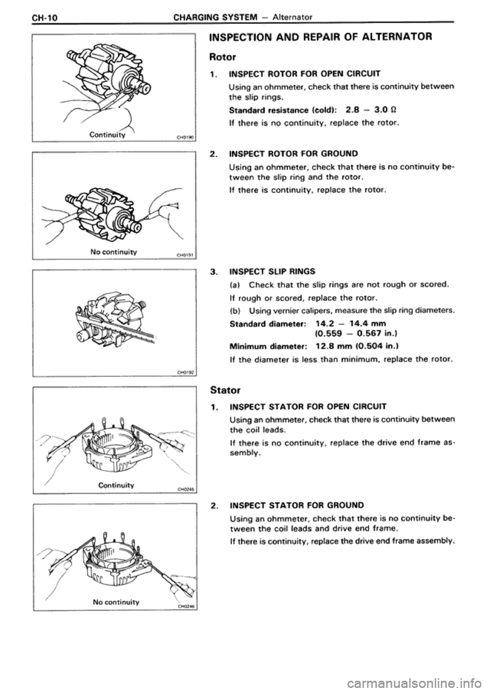 TOYOTA SUPRA 1990 3.G Workshop Manual 